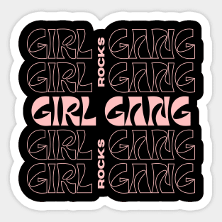 Girl gang Sticker